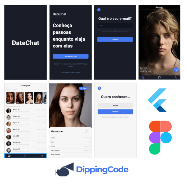 Aprenda Figma e Flutter do Zero