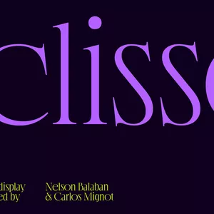 Eclisse Typeface