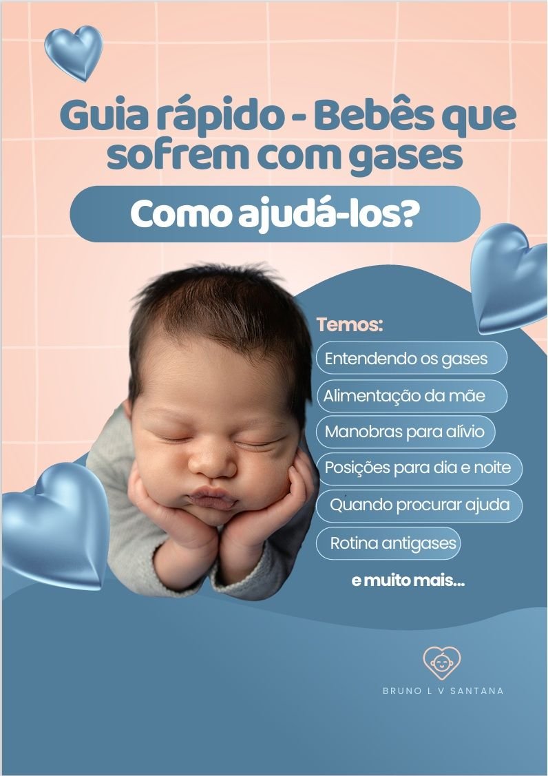 Como Aliviar Gases e Cólicas do Bebê