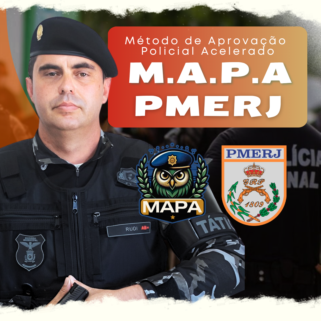 MAPA PMERJ - Método de Aprovação